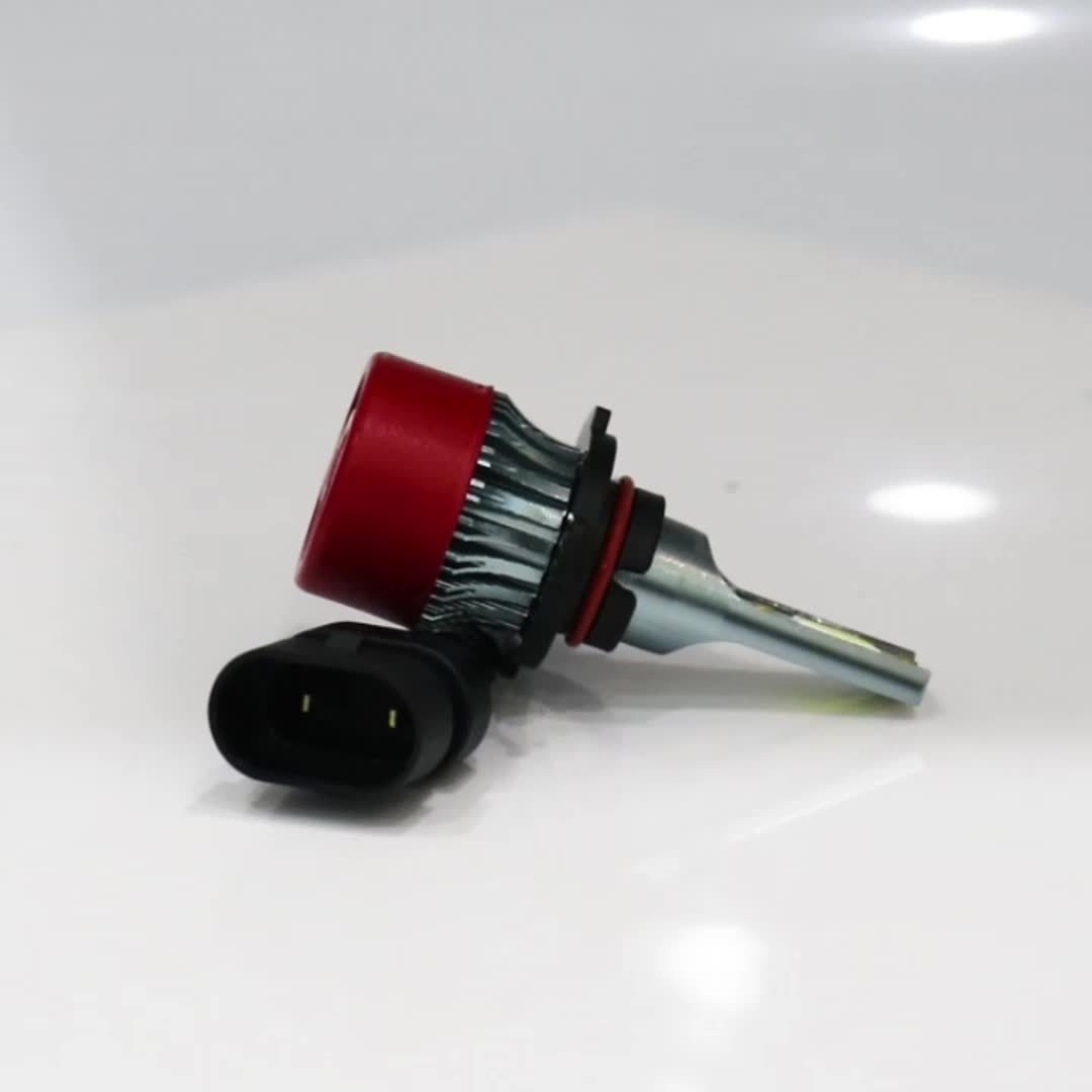 2-Pack Super Bright LED Headlight or Fog Light Bulbs, Compatible with H1, H7, H11, 9005/HB3, 9006/HB4, 9007, H13 Sockets. COB Chip Technology, 800% Brightness Increase, Easy Plug-and-Play Installation