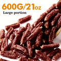 Mora Pets 狗狗適用 200/400g 軟質咀嚼鴨肉香腸 | 新鮮肉、高蛋白、適合小型、中型和大型犬的完美正向獎勵訓練零食