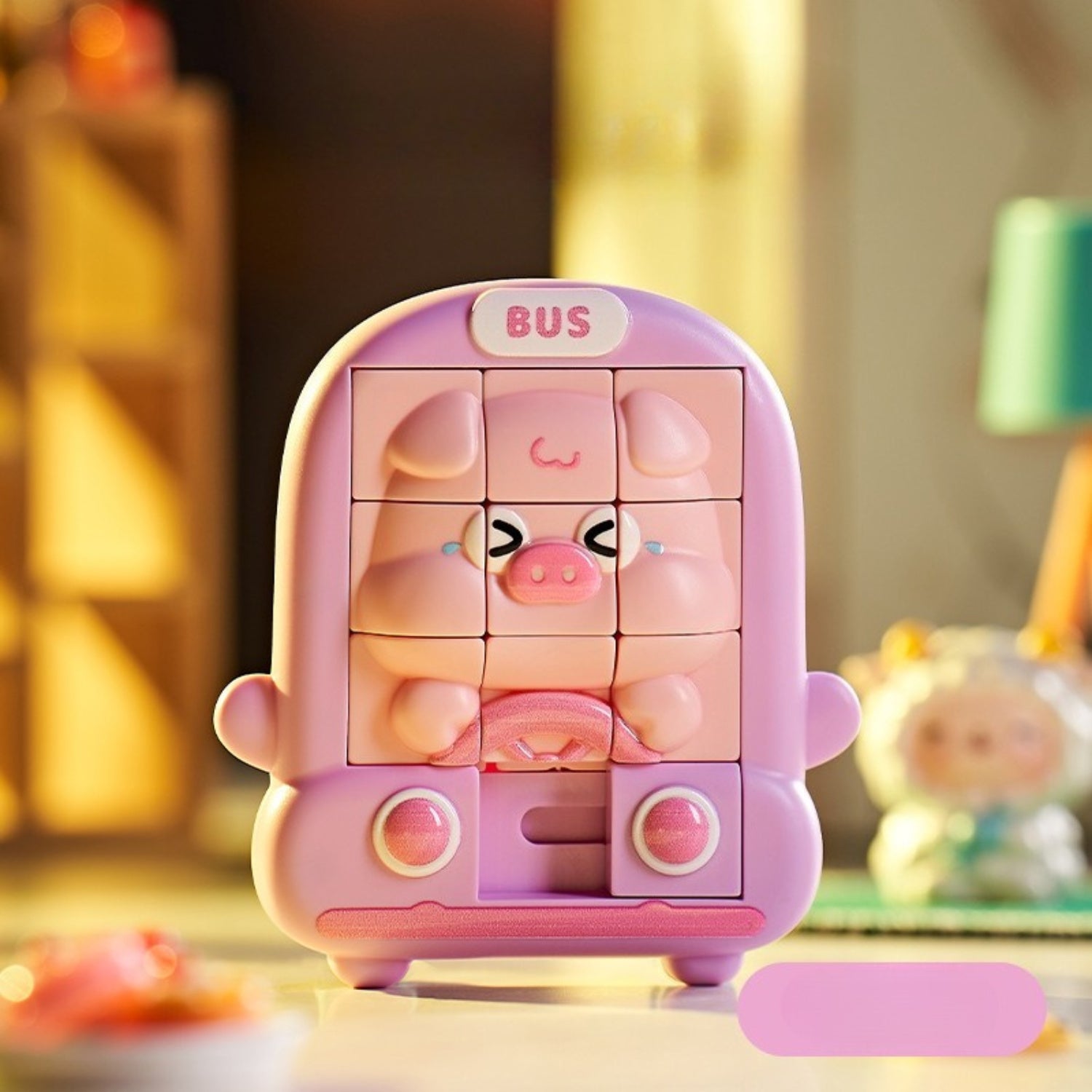 1个3D滑动卡通动物拼图 9格3D立体拼图 儿童益智玩具 返校季节 万圣节 圣诞节 生日礼物