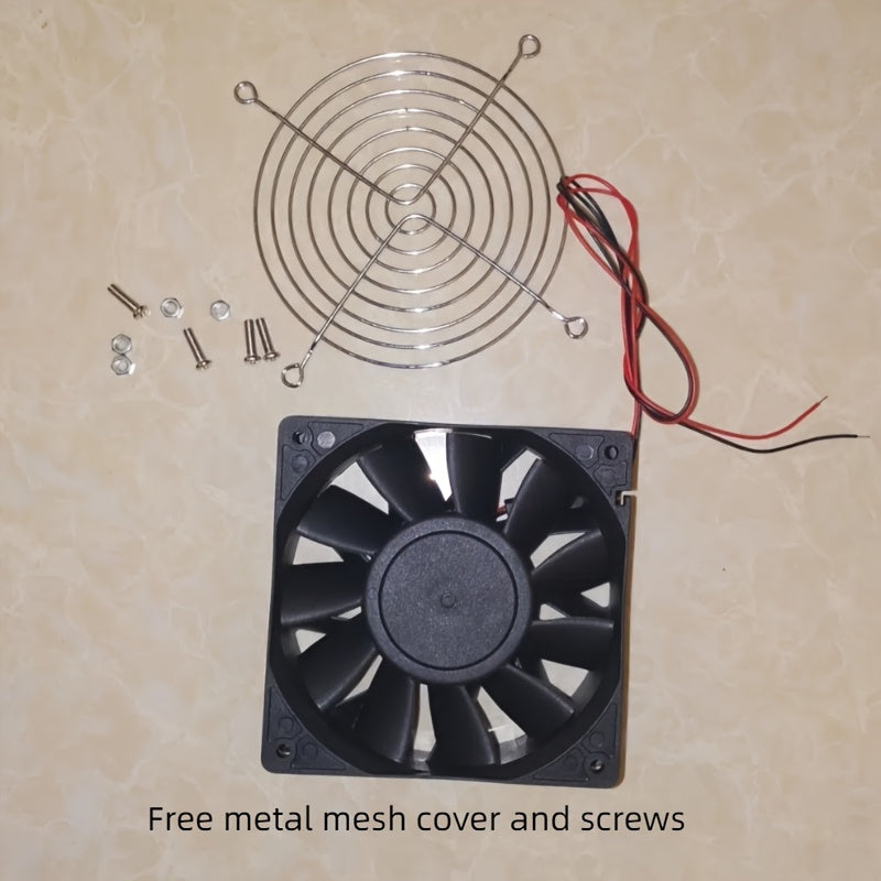 High Performance DC Boost Cooling Fan, Brushless Motor, Suitable for Electronic Devices, 12V/24V Power Supply