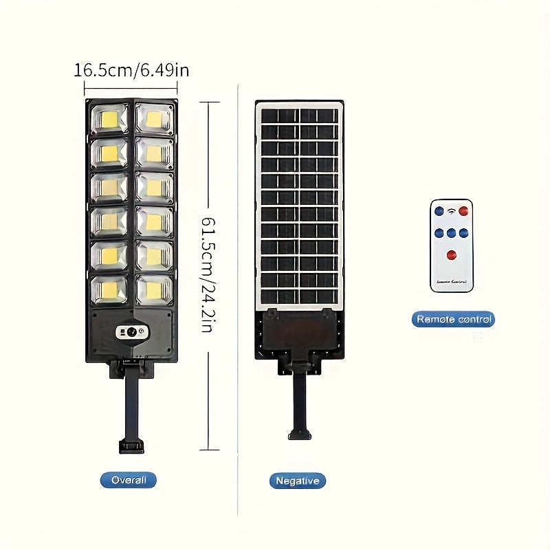 [New Model] All-in-One Solar Street Light, Ultra-Bright Outdoor Home Courtyard Light Design, PIR Motion Sensor Wall Light for Urban and Rural Lighting, 100 Application Scenarios