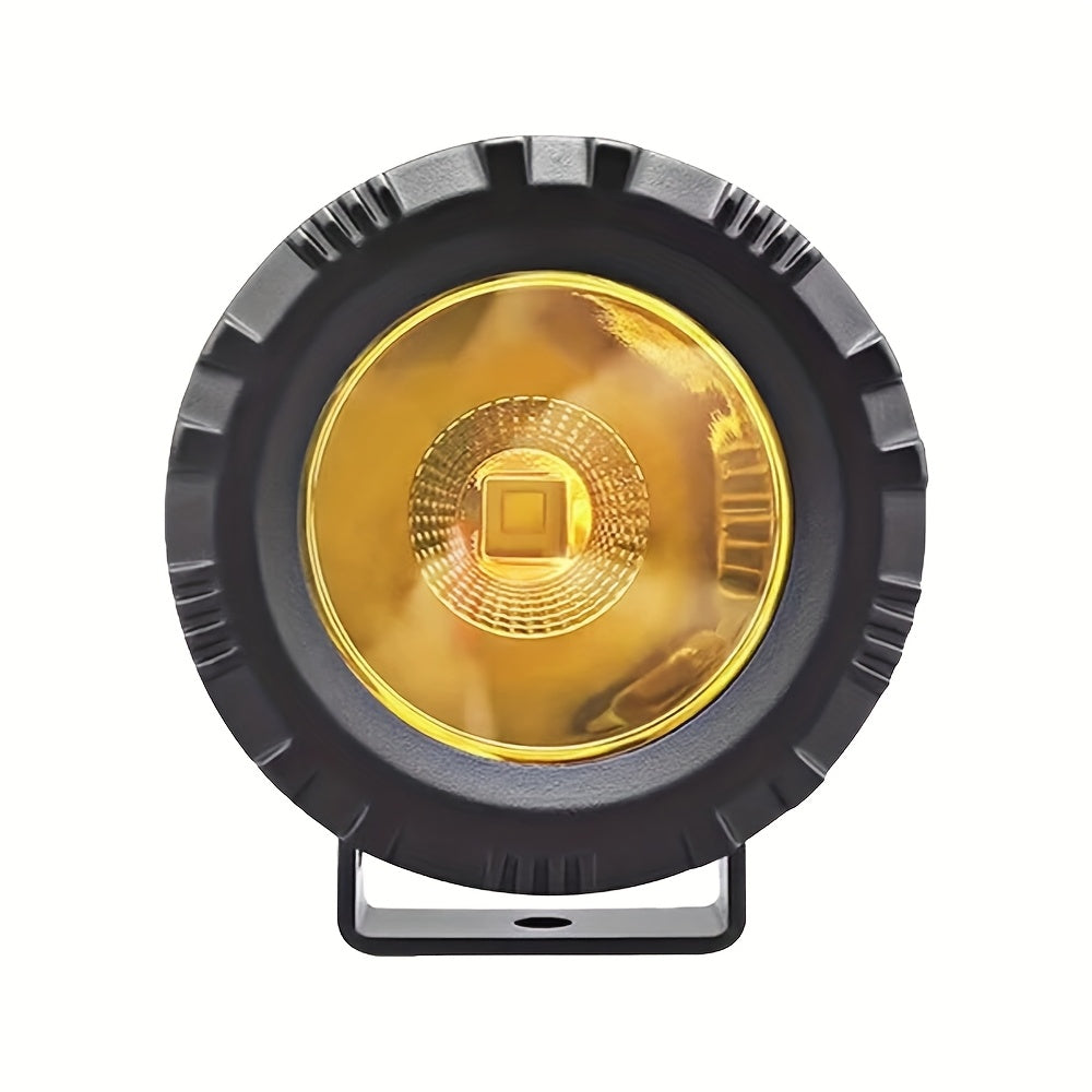 3.5-inch motorcycle LED headlight off-road fog light locomotive sports car truck driving light yellow