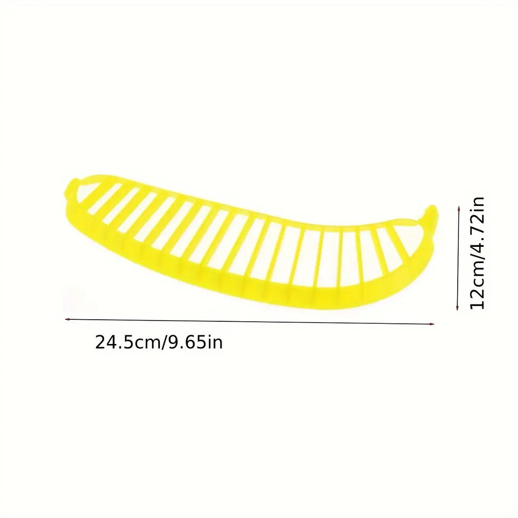 Banana Slicer, Multifunctional Fruit Cutting Tool, Banana Cutter, Fruit Separator, Fruit Salad & Platter Divider, Kitchen Accessory, Best Partner for Oktoberfest, Christmas & Halloween Festivities