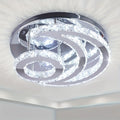 Light Fixture Ceiling Semi-Flush Mount LED Ceiling Light Suitable for Kitchen, Bedroom, Hallway and Dining Room 32W 15.75-Inch Base (White Light)