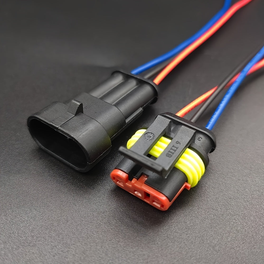 Automotive Wire Connector Kit (1.5-Series Assortment), Male & Female