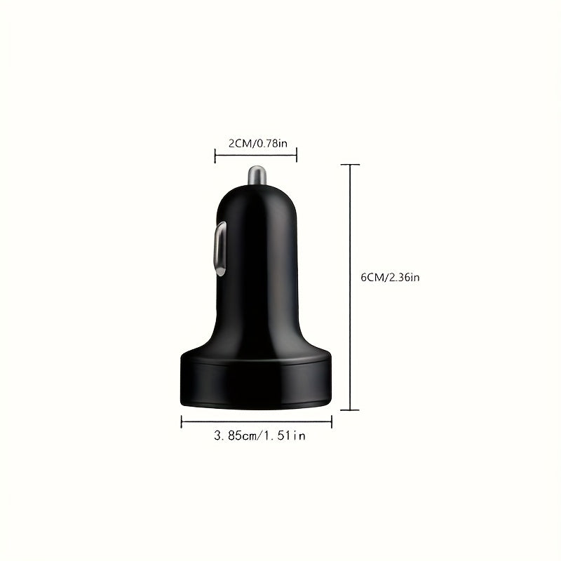 Set of 2 PD Chargers with USB Cable | Dual PD And Four USB Car Charger | Rapid Charging PD QC3.0, 60% Charge in Half an Hour - Universal Fast Charging for Different Devices | Contemporary Charging Hub | Sturdy Car Charging Station