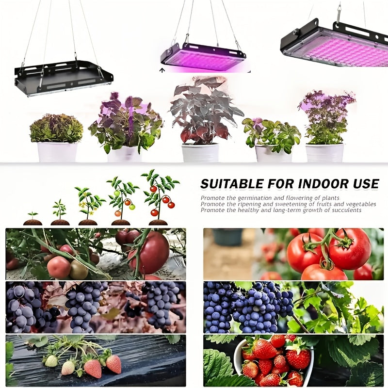 2/3-Piece Set LED Full Spectrum Plant Grow Light, Multiple Models Available, Suitable for Indoor Plants, Succulents, Hydroponics, Greenhouses, Gardens, Potted Plants, Vegetable & Fruit Nurseries and More Scenarios