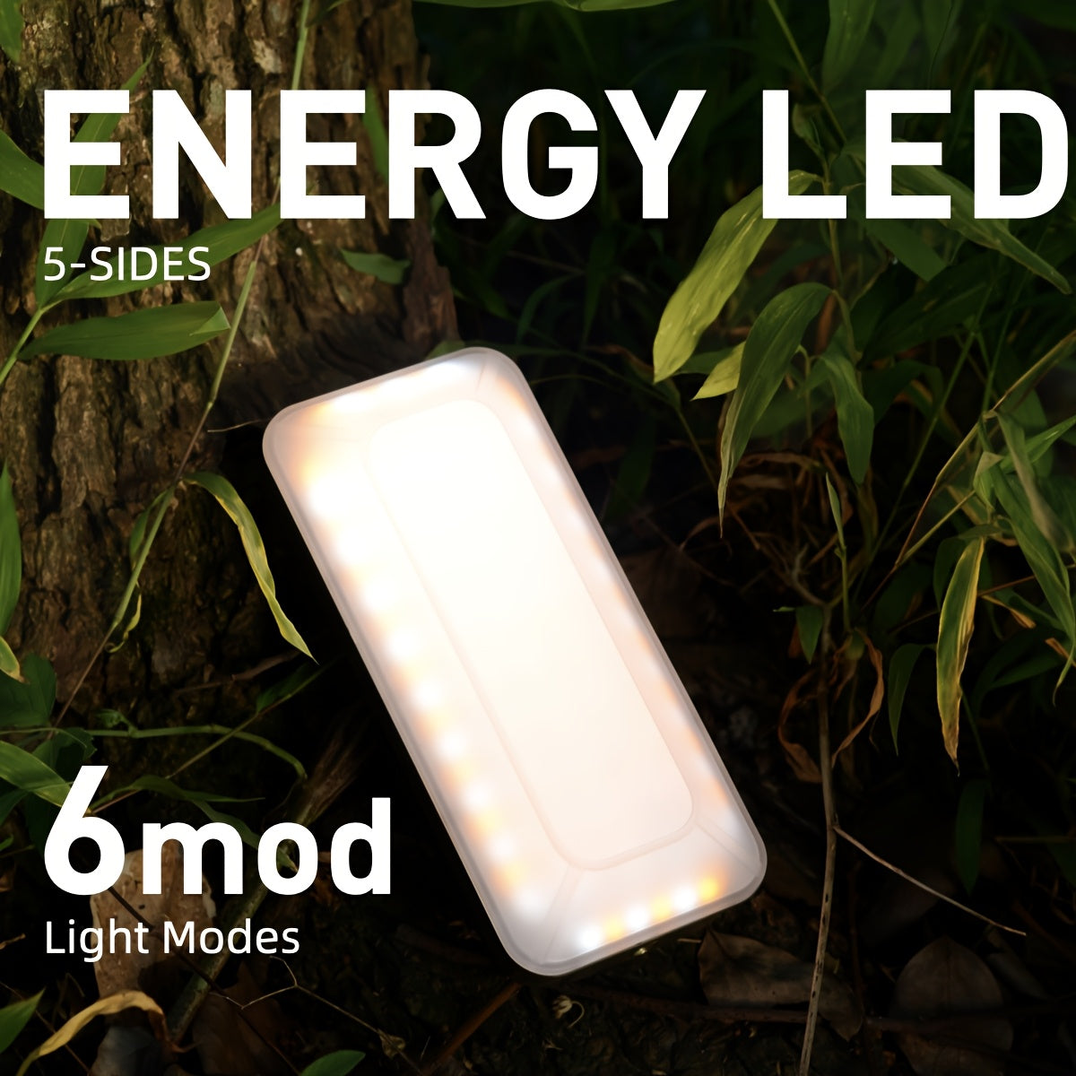 Multi-Functional Camping Lantern & Power Bank - High Brightness LED, 10000mAh Large Capacity, Portable Design, with Multiple Lighting Modes