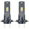 2-Pack H7 Car LED Headlights 50W 15000 Lumens 6000K Fog Light for Car High/Low Beam 1:1 Design