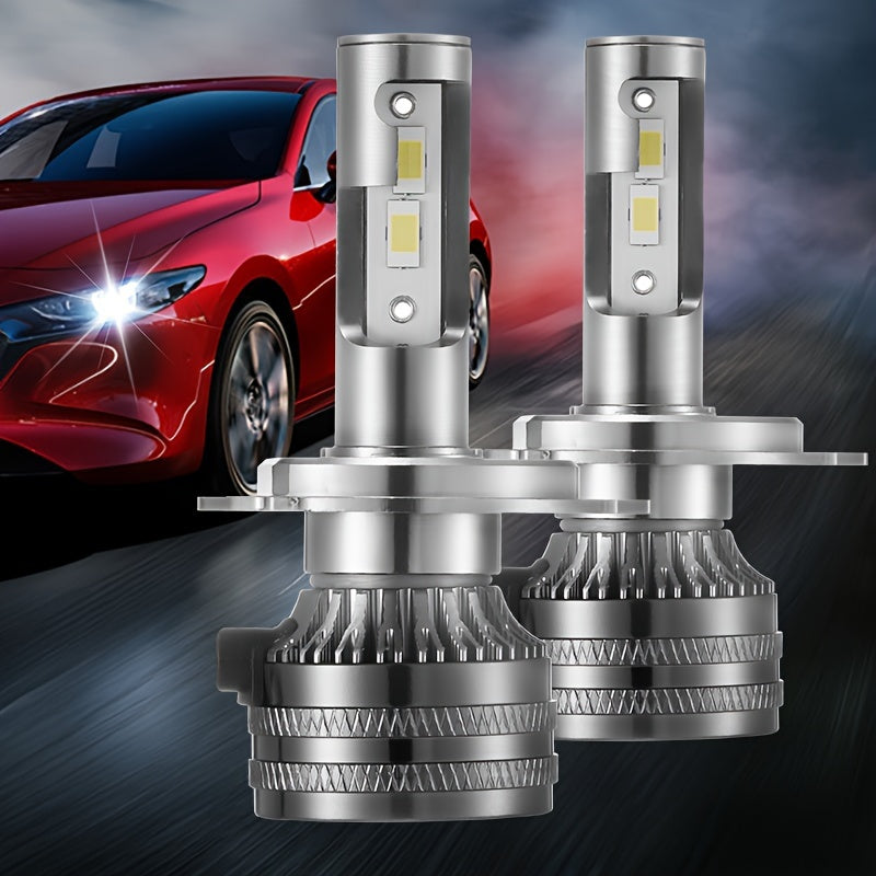 2Pcs H1 LED H7 H4 LED H11 HB3 9005 HB4 9006 9012 HIR2 Bulbs Car Headlights 30000 Lumens 350W Auto Front Light 12V 6500K