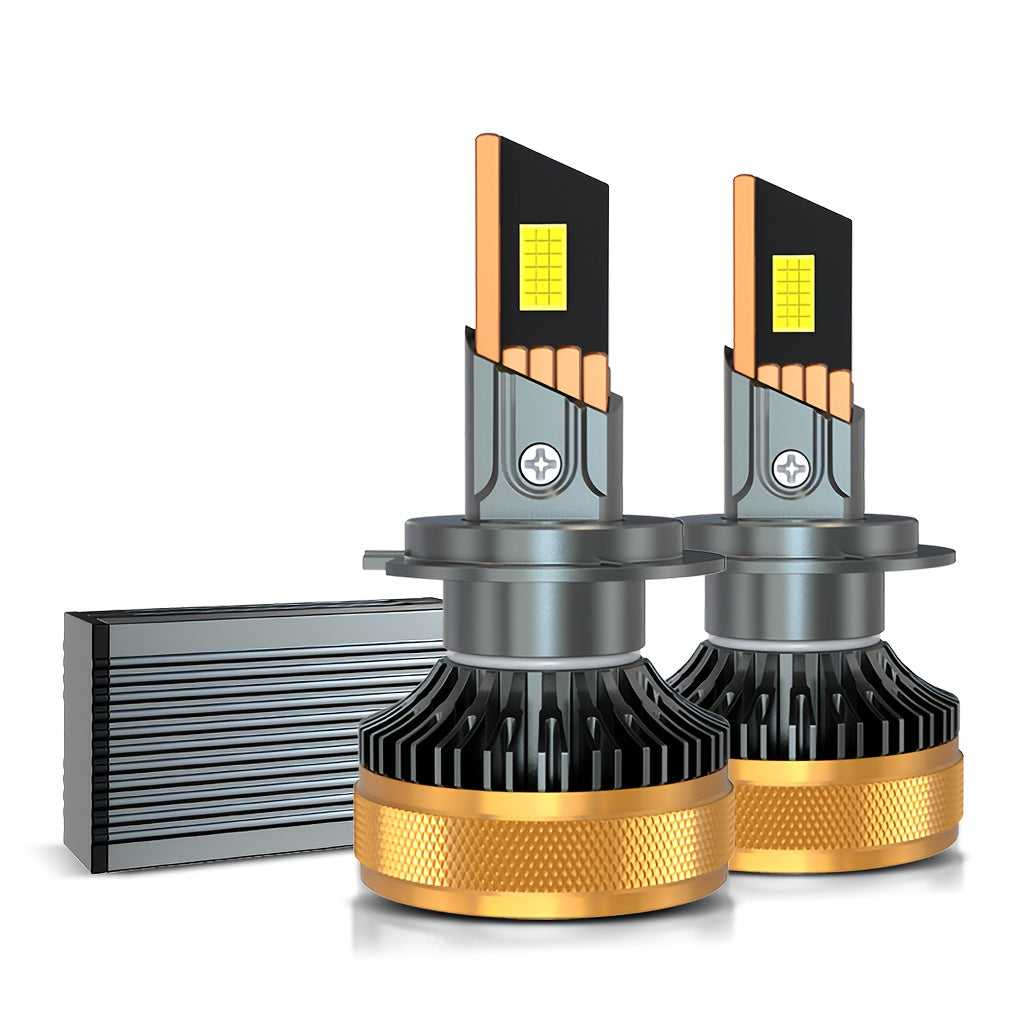 H4 H7 LED Car Headlights Plug-and-Play High Power H11 H8 H9 9005 HB3 Light Bulbs