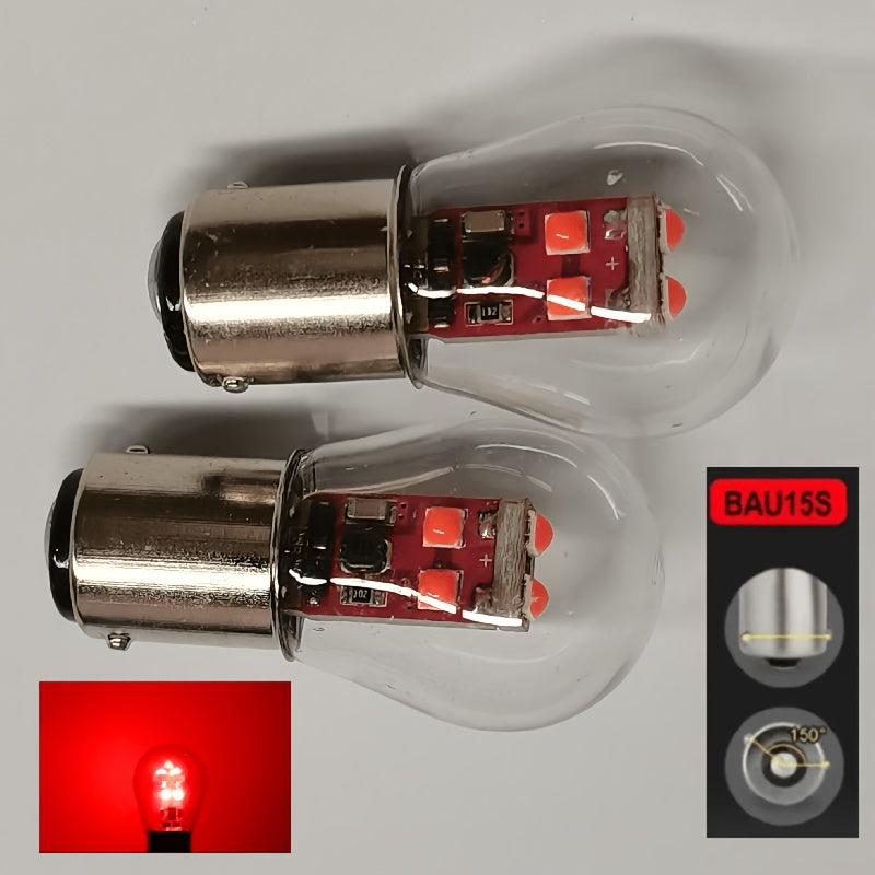 2Pcs LED Headlight Car Turn Signal Lights 1156 1157 Bulbs BA15S BAU15S BA15D Reverse Light Brake Light BAY15D P21/5W LED Low Beam Light for Cars and Trucks, No Battery Included