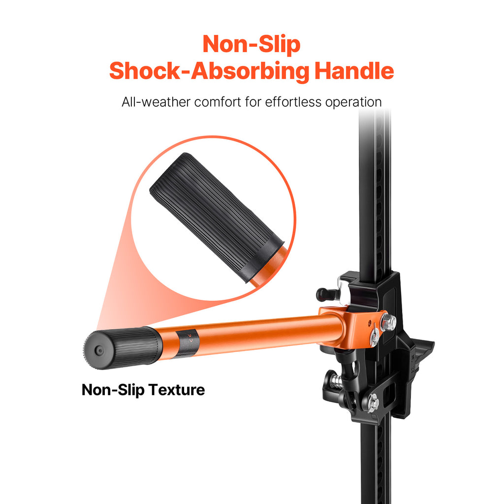 VEVOR 34/36/42 Inch Off Road Farm Jack Hoist, 7000 lbs Heavy Duty High Lift Tractor Vehicle Winch