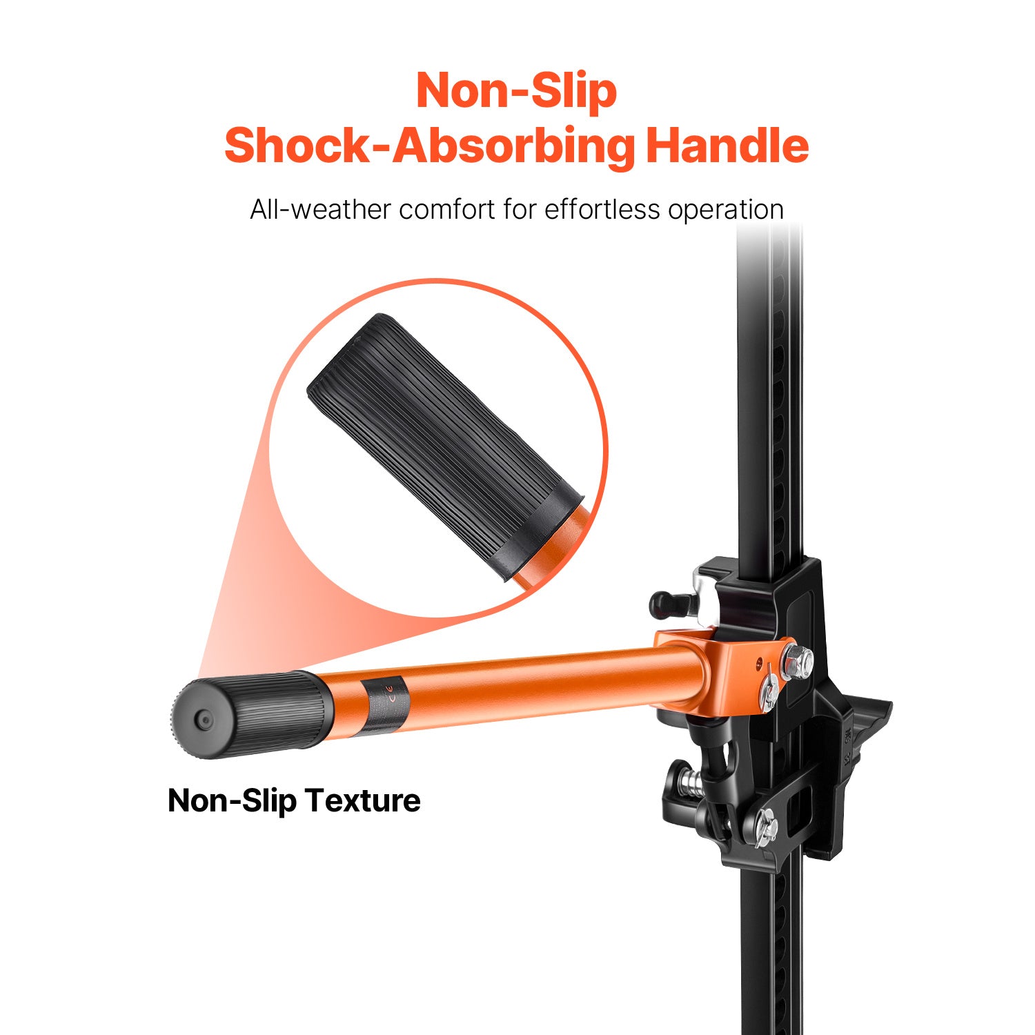 VEVOR 34/36/42 Inch Off Road Farm Jack Hoist, 7000 lbs Heavy Duty High Lift Tractor Vehicle Winch