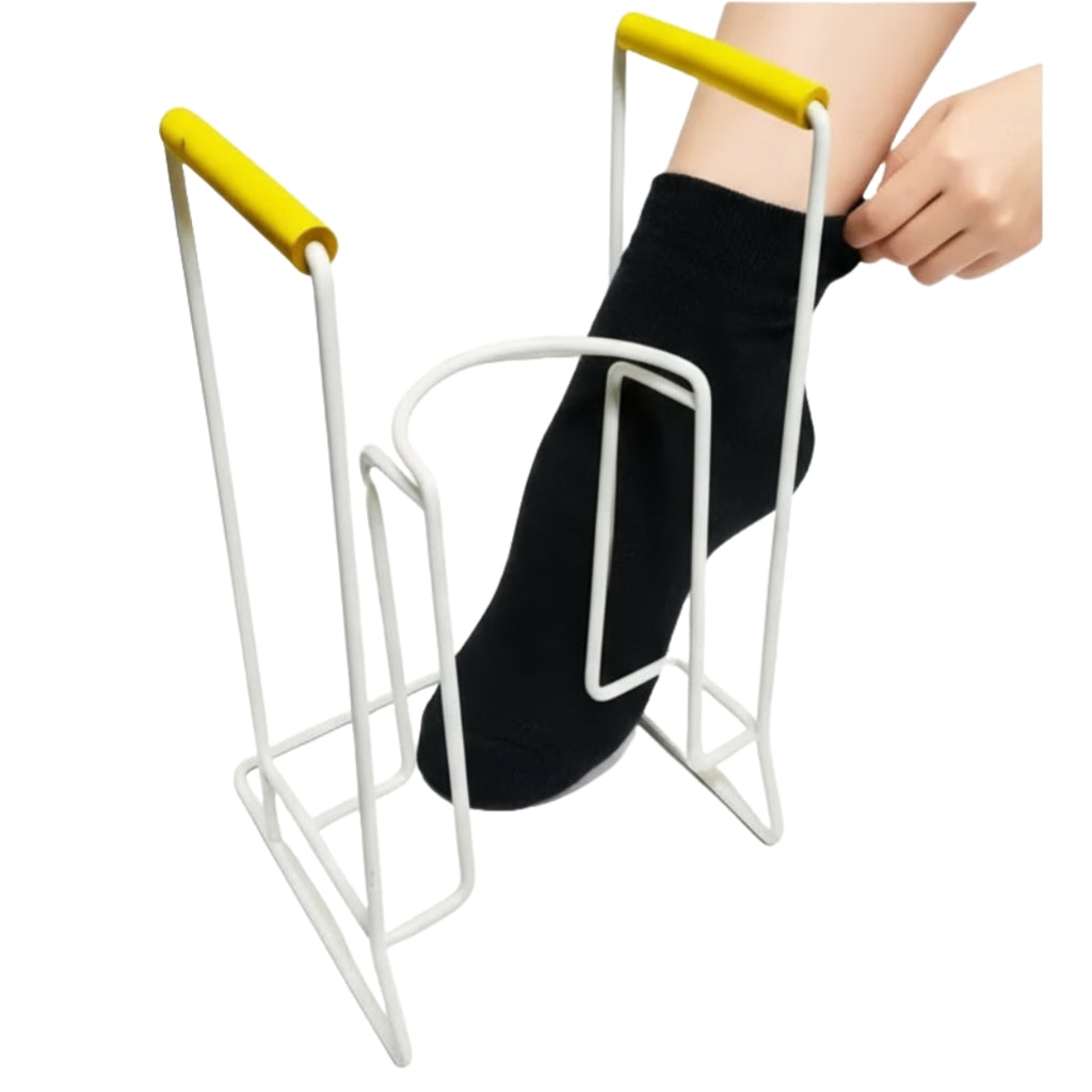 袜子穿脱器 - 穿袜辅助用品，2个尺码，袜子辅助工具用品， 压缩袜辅助装置，适用于女生和老年人