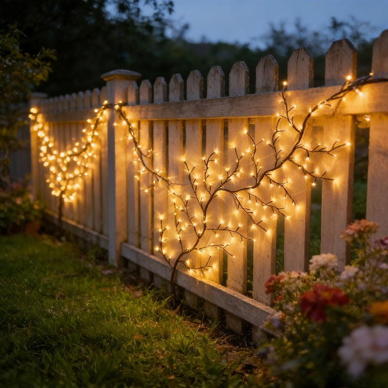 72-LED Wicker Large Branch Decorative String Lights, Warm White, LED Branch Lights, USB Powered, Adds an Elegant Ambiance to Your Walls, Suitable for Bedroom, Living Room, Walls, Parties, Festivals, Valentine's Day, Weddings, Mother's Day and Other