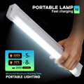 Portable LED emergency tube light (with hook), supports USB charging and multiple dimming modes, can be hung or handheld, suitable for power outage emergencies, camping, night repairs, dormitory lighting