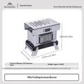 Shanxingzhe Portable Mini Outdoor/Indoor Folding Stove, Ideal for Camping and BBQ