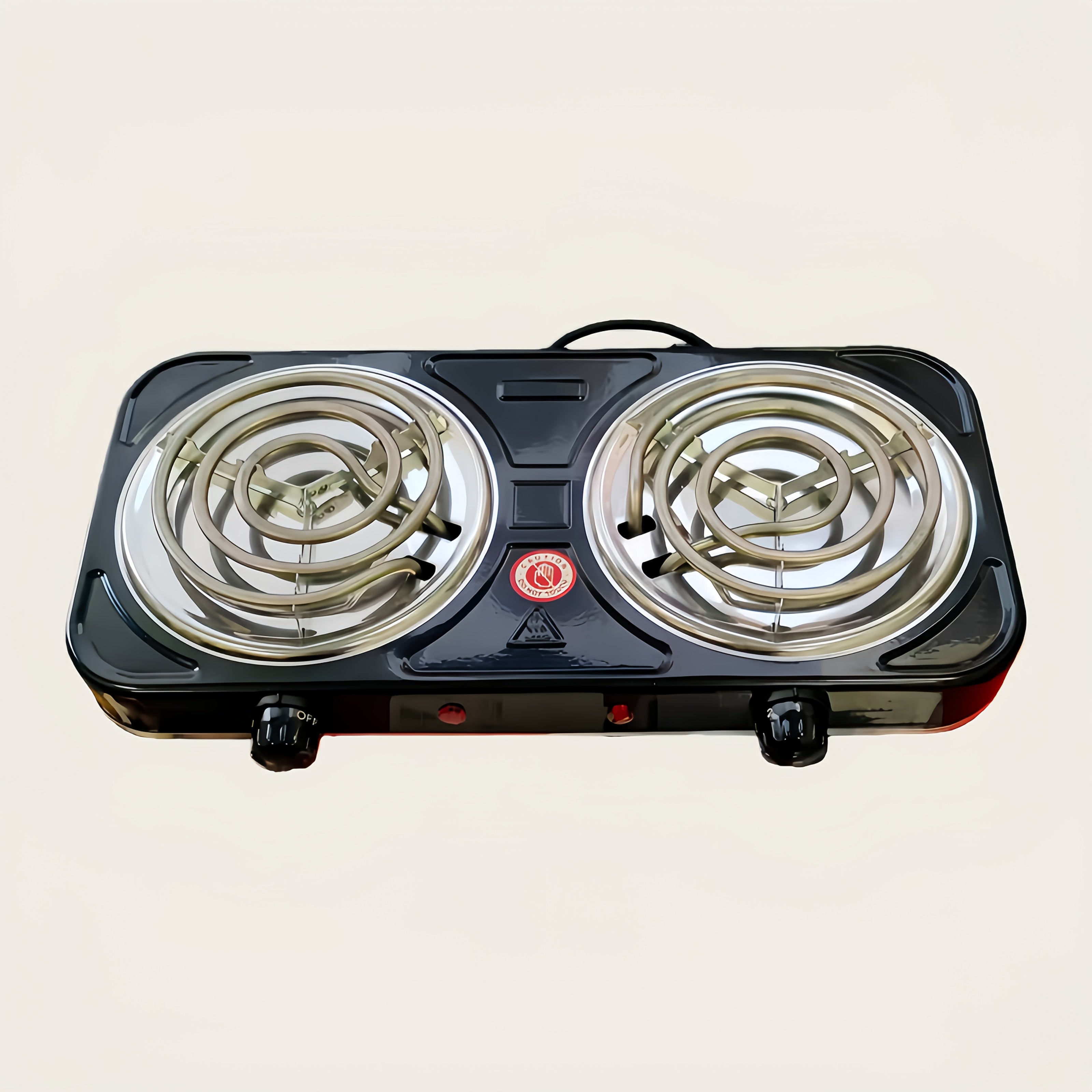 Portable Electric Stove, Desktop Electric Cooktop, Adjustable Knob Temperature Control, Perfect for Heating Milk & Coffee, Ideal for Home, Office, Dormitory & Camping Cooking. Electric Charcoal Stove, Heater