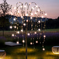4.6ft Solar LED Willow Tree Light - Waterproof Outdoor Decoration with 2 Lighting Modes, Warm and Twinkle Effects for Garden, Patio, Yard, Pathway, Wedding, Party & Christmas Decor, Outdoor Solar Decoration