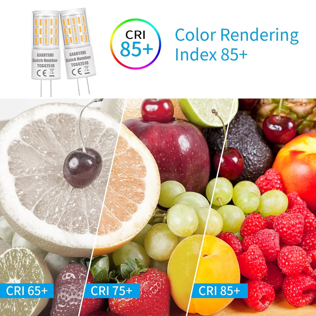 G4 LED crystal light G4 bulb LED pin base bulb, warm color 2700K, voltage AC/DC 12V-24V corn light small bulb, 3W home lighting G4 LED light source, LED G4 pin bulb warm white, 5-pack / 10-pack