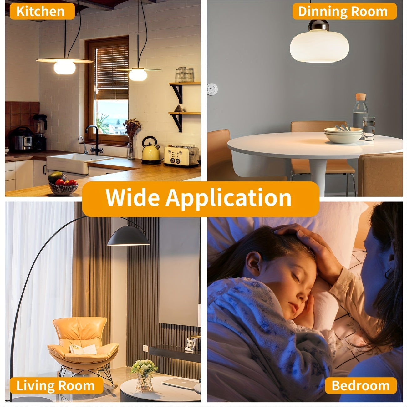 Factory direct source, available for US, Canada, Japan, working voltage drop-down page insufficient, 8-pack daylight/warm white bulbs 8pcs A19 14W LED Light Bulbs, 100W Equivalent, 1500 Lumens CRI 90+ Daylight 5000K / Warm White 3000K