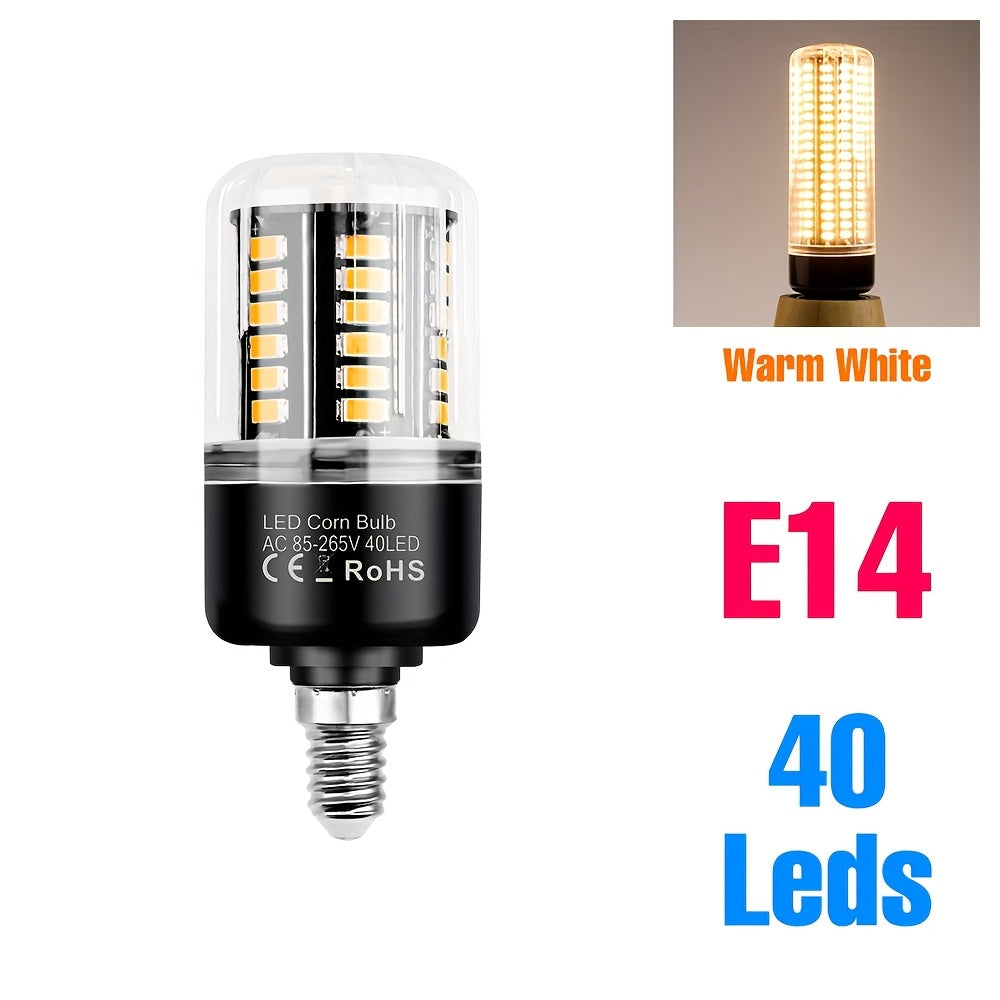 LED bulb E26/E27 corn light E14 indoor spotlight B22 ceiling light AC85-265V candle light 220V recessed downlight 110V flicker-free eye-protection pendant light for living room kitchen bedroom bathroom office