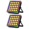 This 200W Gold LED Wall Washer Light is equipped with three automatic sound-activated modes and supports flexible DMX512 (15-channel) control, as well as automatic master/slave function. Perfect for stages, bars, and restaurants.