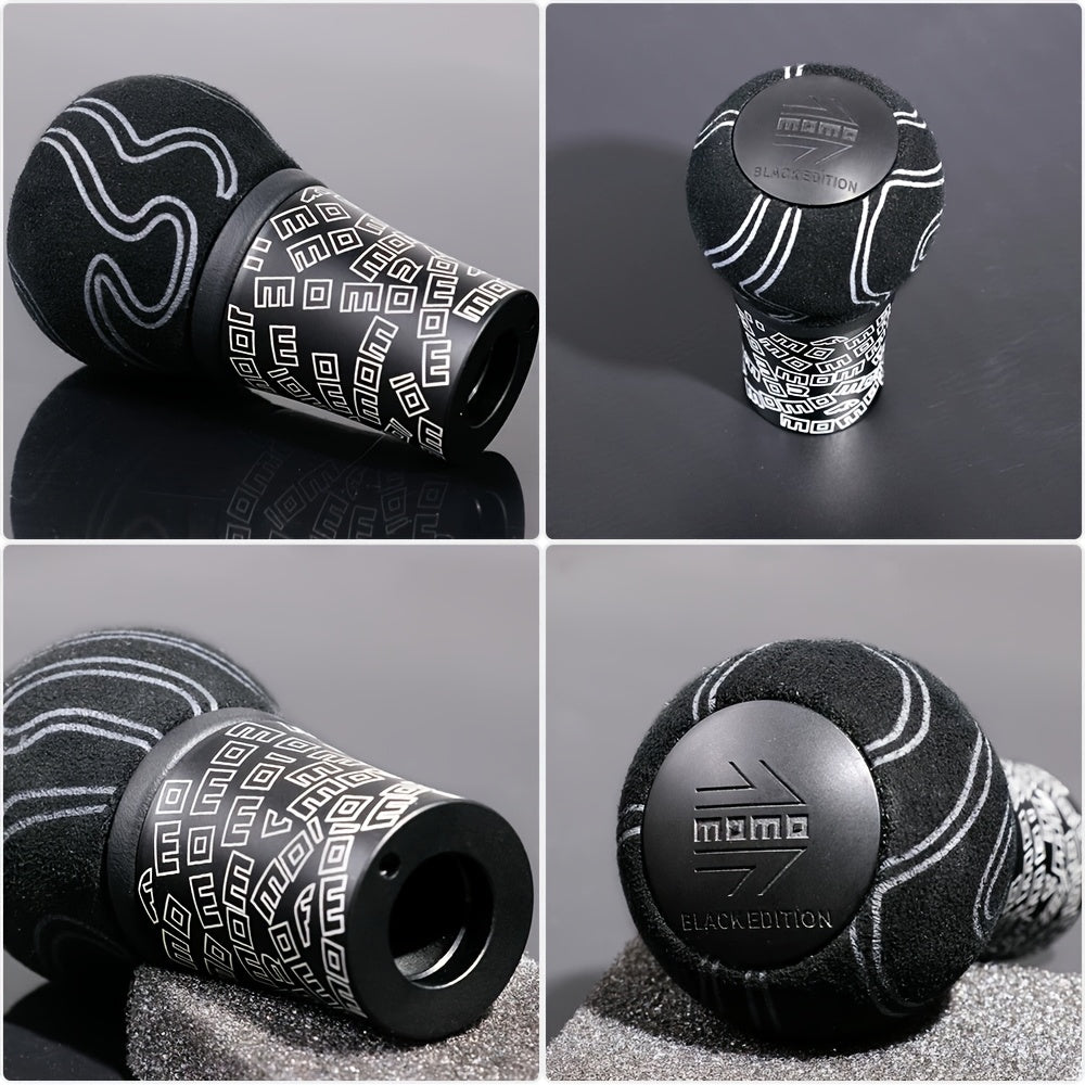 Graffiti MOMO Shift Knob for Most JDM Car Modification, Adapter Included for Installation