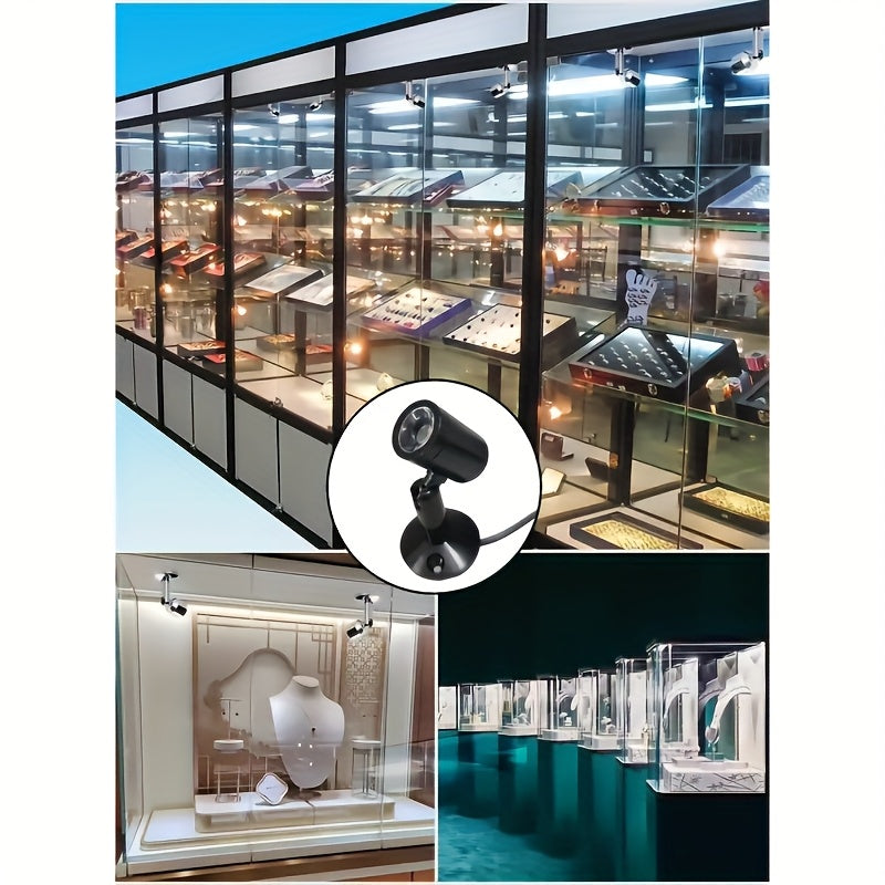 1 pc 5V LED light, USB-powered light, compact LED lighting, mini spotlight, specially designed for displaying jewelry and small figurines, small LED light, suitable for crafting, LED reading spotlight, bedside night light
