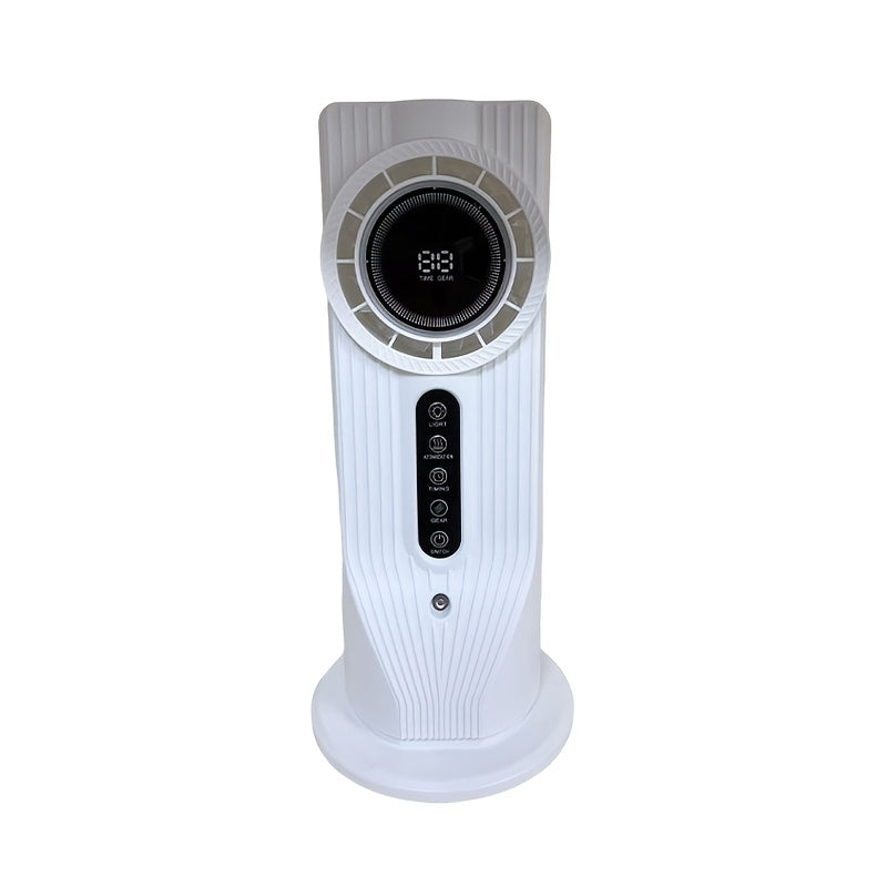 USB Multifunctional Portable Air Cooler Fan, 6-Speed Adjustable, 3 Seconds Fast Cooling, Timing Function, Lightweight Portable Design with Humidification, Perfect for Office, Travel, Camping and RV Use, Modern Stylish