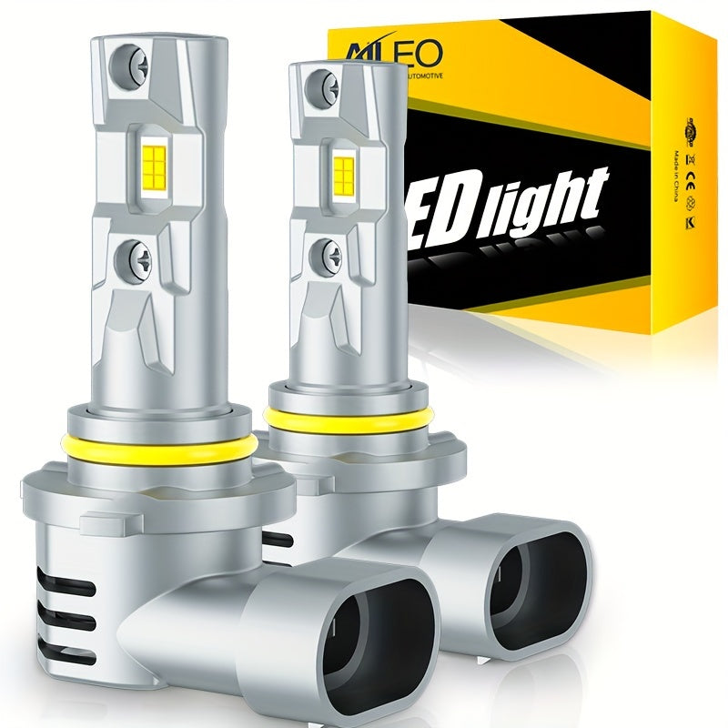 AILEO 2-Pack H11 LED Headlight Bulbs, Canbus Compatible, for H4, HB3, 9005, HB4, H9, H16JP and H8 Types, Provides 22000 Lumens and 100W Super Brightness, 6500K Color Temperature, for Car Turbo Headlights