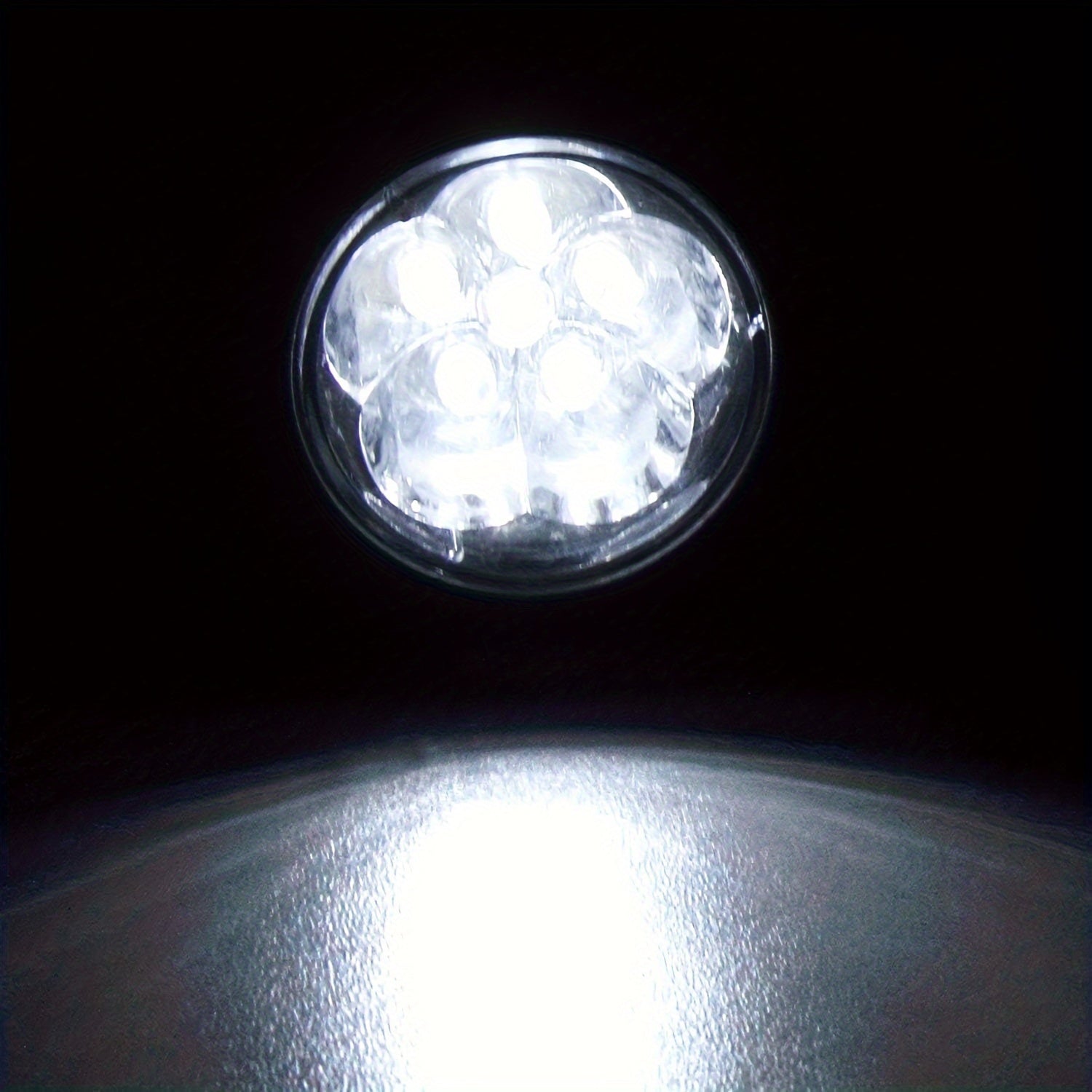 Solar Underwater Pond Light, IP65 Waterproof Projection Light, 6 LED Spotlight Aquarium Light, Perfect for Garden Pool Courtyard Landscape Outdoor Lighting (1 Pack / 2 Pack / 3 Pack)