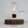 Modern magnetic levitation bulb - energy-saving, adjustable brightness, suitable for bedroom, office, bar and reading room decoration