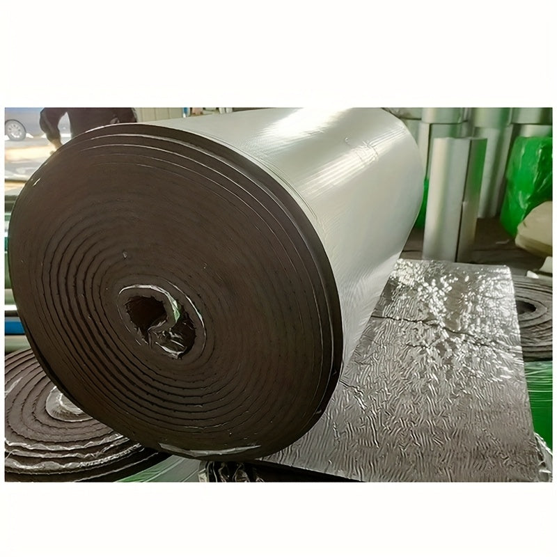 5毫米车载自粘铝箔隔热隔音泡沫 | 118.11英寸×0.197英寸×19.69英寸，持久降噪隔热