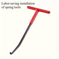 1pc Hook T-Shape Spring Hook Brake Wrench Clutch Exhaust Pipe Spring Removal Puller, Spring Hook Modification Tool, Spring Disassembly & Assembly Puller Tool, Home Improvement Tools > Hand Tools > Pry Bar