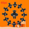 49pc Universal Best-Selling Car Fender Fixing Clips Liner Mudguard Fastener Set Trunk Bumper Retainer Clips