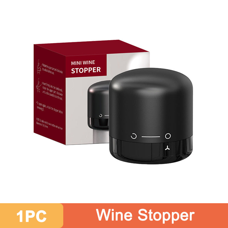 10/2/1 Pack New Vacuum Wine Stopper - Reusable Champagne Stopper, Red Wine Airtight Lid Set, Leak-Proof Freshness Keeper, Wine Preservation Tool