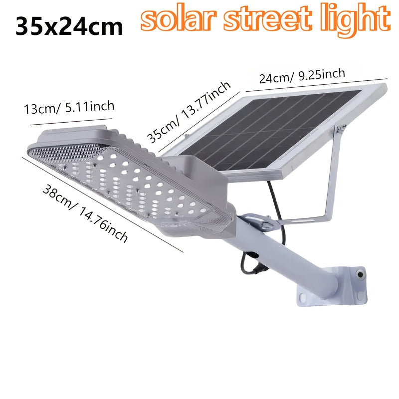 High Brightness Solar Street Light - Durable LED Lens Beads 6500K IP65 Waterproof Split-Type Solar Wall Light, Perfect for Garden, Garage, Commercial Lighting and Street Lighting