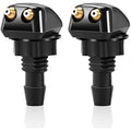 Vehicle Windshield Washer Nozzle with 2 Straight Jet Nozzles