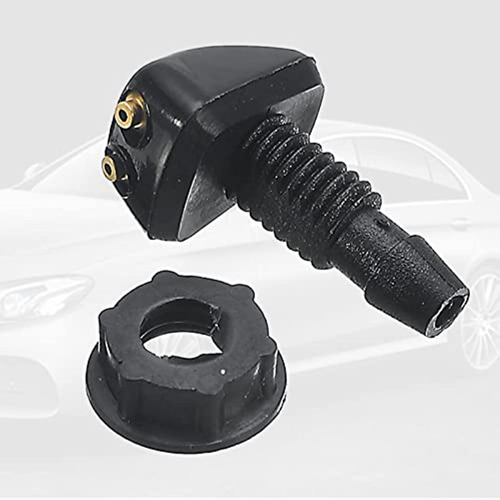 Vehicle Windshield Washer Nozzle with 2 Straight Jet Nozzles