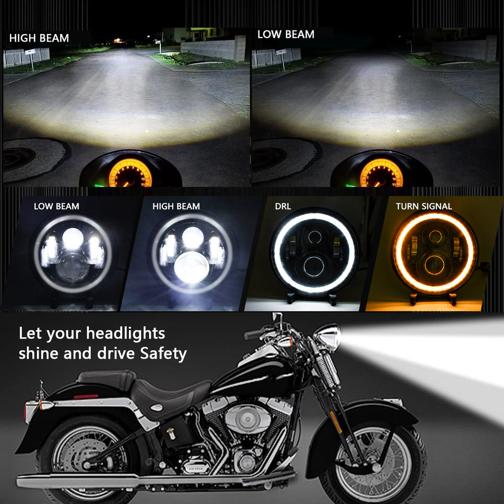7-Inch Round LED