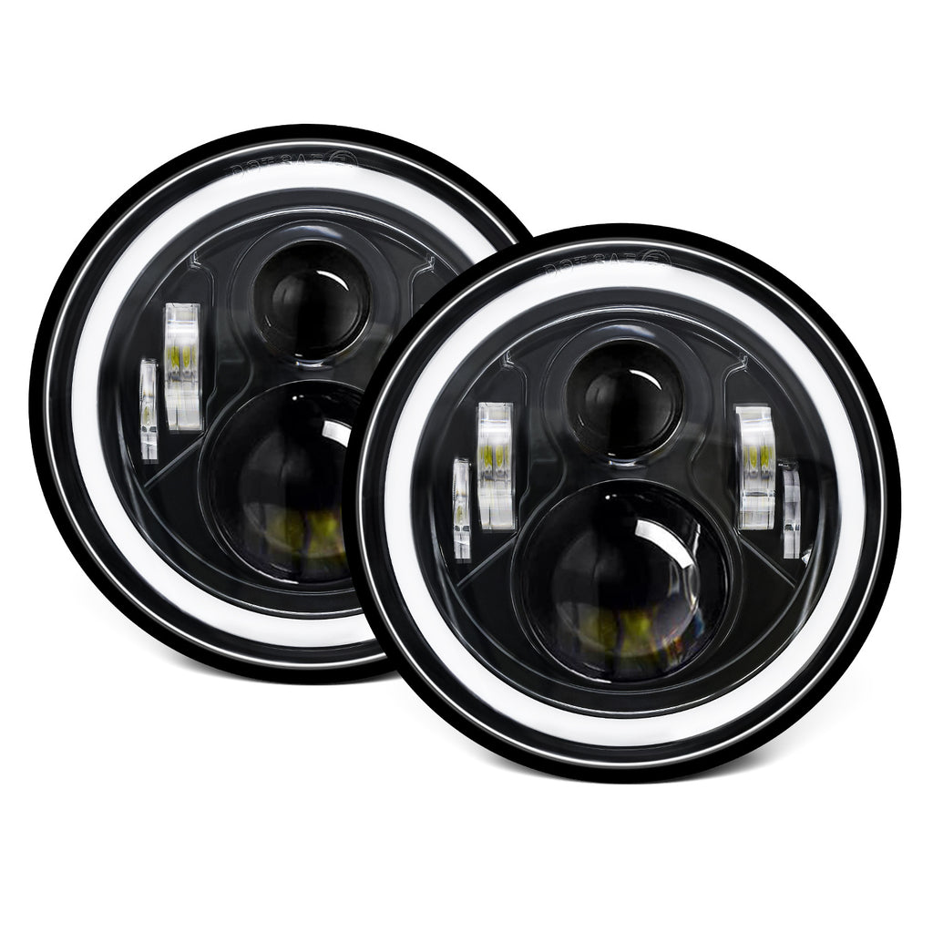 7-Inch Round LED