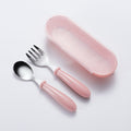 Stainless Steel Cutlery Set, Fork, Spoon, with Case