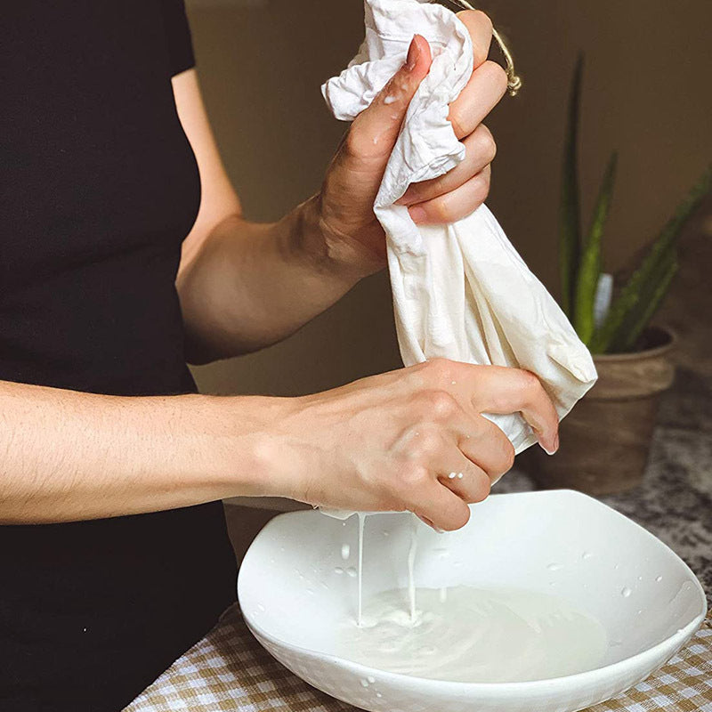 Reusable Cheesecloth & Filter Bag, Heavy-duty Nylon Kitchen Strainer with Opening, Perfect for Cheese, Nut Milk, Coffee, Tea, Yogurt, Cold Brew, Easy Clean, Dishwasher Safe