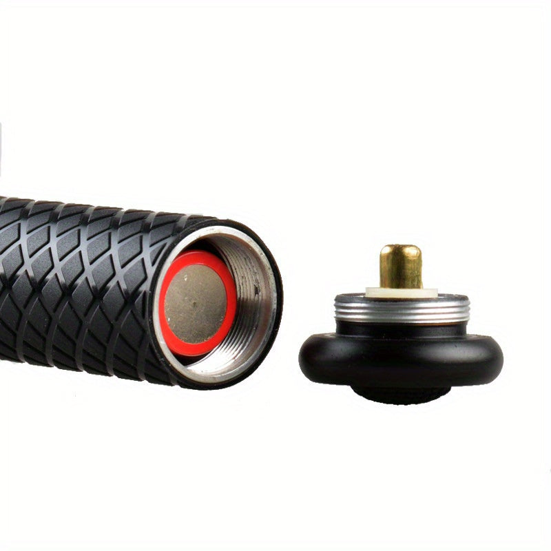 17.13 Inch High Hardness All-Metal Flashlight, High Brightness, Multiple Adjustable Modes, Long Range Tactical Flashlight, Multifunctional Car Flashlight, Suitable for Indoor & Outdoor Patrol, Camping, Fishing and Outdoor Sports