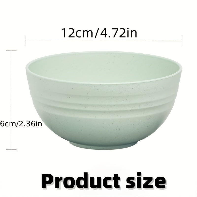 5-Piece Set Random Color Bowl Set – Microwave Safe, Lightweight – Perfect for Salad, Dinner & Kitchen Use – Ideal Choice for Home, Easter Tableware, Graduation Season & Christmas Gifts