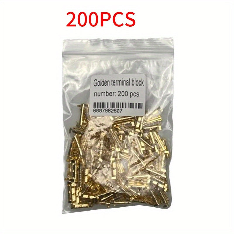 UMLIFE 50-1000pcs 453 U-Style Terminal Connector, Automotive Spade Terminal, 0.3-1.5mm²