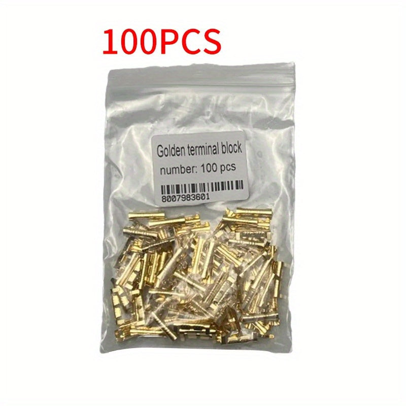 UMLIFE 50-1000pcs 453 U-Style Terminal Connector, Automotive Spade Terminal, 0.3-1.5mm²