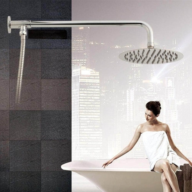 Modern Black Wall Hook - Easy Install Adhesive Towel Hook for Bathroom & Kitchen - Durable Robe, Clothes, Hat & Key Holder | Bathroom Accessories